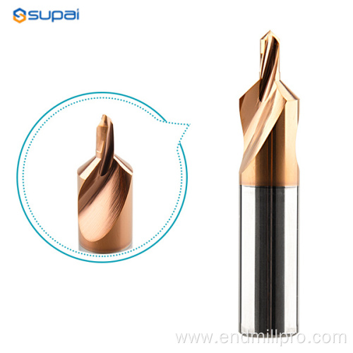 Carbide Step-drills for Steel Drilling Two Steps